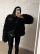 Шуба з еко хутра, колір Чорний Fashion NG_660Black M 2000001002056 - изображение 4