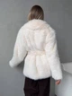 Шуба з еко хутра, колір Молочний Fashion NG_812Milk M 2000001001950 - изображение 6