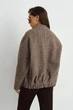 Теплий бомбер, колір Коричневий Rica Mare 8RM_4299Brown S 2000000991221 - изображение 7