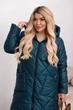 Куртка стьобана, колір Темно-зелений Fashion NG_1012DGreen 3XL 2000001000427 - изображение 3