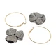 Сережки унісекс PARFOIS 242720 U _bk - изображение 3