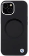 Etui plecki BMW Signature Liquid Silicone MagSafe do Apple iPhone 15 Black (3666339144647) - obraz 3