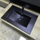 Умывальник VBI Ferrara 70 black matt врезной VBI-018043 - изображение 1