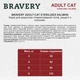 Сухий корм для стерилізованих котів BRAVERY Salmon Adult Cat Sterilized з лососем 600 г - зображення 3