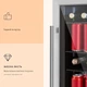 Холодильник витрина KLARSTEIN Beersafe 3XL 98 л (10033347) - изображение 3