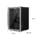 Холодильник витрина KLARSTEIN Beersafe 5XL 148 л (10033435) - изображение 7