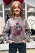 Свитшот LOCOLOCO 146 см Коричневый (2125000892054) - изображение 1