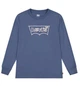 Лонгслив Levis для детей из органического хлопка с логотипом Синий (184 pvu blue (140 (10A)) - изображение 2
