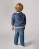 Дитячий комплект 3в1 Levi's (толстовка на флісі + футболка + штани) для хлопчика Біло-синій (340 set-pvu blue (62 (3m)) - зображення 3