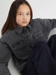 Джинсова куртка Levi's для дівчинки Темно-сірий (097 pvu d-grey (152 (12A)) - зображення 5