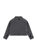 Джинсова куртка Levi's для дівчинки Темно-сірий (097 pvu d-grey (152 (12A)) - зображення 7