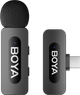 Бездротовий петличний мікрофон Boya BY-V10 Type-C Black - зображення 1