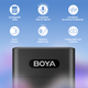 Бездротовий петличний мікрофон Boya BY-V35 TRS for camera Black - зображення 14