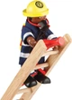 Zestaw figurek Tidlo Wooden Dollhouse Lalki Strażacy 12 cm 4 szt 2999928 (5012824001175) - obraz 4