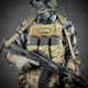 Ремінь збройовий Ragnarok Forseti QD GEN.II двоточковий еластичний Coyote Brown (2000000190457) - зображення 5