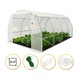 Садова теплиця парник LEOBRO Garden 12м2 White MultiDoor (LB-G113-WHT) - зображення 1
