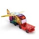 Магнітний конструктор Geomag Magnetic Tiles Gems Vehicles 24 - зображення 4