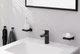 Змішувач HANSGROHE Logis 100 для умивальника з донним клапаном push-open, Matt Black (71107670) - изображение 2
