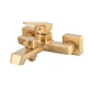 Змішувач для ванни HAIBA GAUDI 009 EURO BRUSHED GOLD (Колір матове золото) (HB9599) - изображение 2