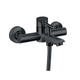 Смеситель для ванны из нержавеющей стали Zerix DAX-142 Black SUS304 черный (ZX4823) - изображение 2