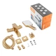Змішувач для ванни HAIBA GAUDI 009 EURO BRUSHED GOLD (Колір матове золото) (HB9599) - изображение 4