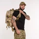 Рюкзак Тактический на 40л штурмовой туристический с системой MOLLE мультикам - изображение 3