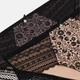 Набор трусиков слипов женских хлопковых Lama Cotton collection 1592BI M 2 шт Черный/Бежевый/Серо лиловый (5904577874338) - изображение 7