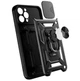 Чехол Primo Shockproof для Apple iPhone 15 Pro Max - противоударный, с подставкой и шторкой для камеры - Black - изображение 7