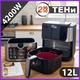Аерогриль з великою чашею для смаження та запікання Zepline 4200W — домашня багатофункціональна аерофритюрниця ZP-00235 - зображення 2