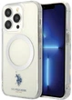Etui U.S. Polo Assn. MagSafe Collection do Apple iPhone 15 Pro Max Transparent (3666339171940) - obraz 1