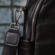 Сумка-рюкзак женская из натуральной кожи 9 л вмещает формат А4 Vintage leather-23060 Черный - изображение 12