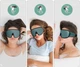 Маска для сна и отдыха с дышащим эффектом Silenta 3D Breath Green + Беруши (17133) - изображение 9