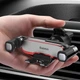 Тримач для телефону автотримач Baseus Mr Hui Gravity Car Mount Silver (SUYL-HU0S) - зображення 7