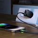 Кабель ACEFAST C21-04 USB-A to USB-C fantasy color series braided Charging data cable Black (6974316284673) - изображение 6
