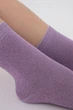 Шкарпетки жіночі класичні з люрексом Giulia WS3 CLASSIC LUREX 36/40 Multicolor-lilac pink високі - зображення 3