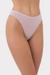Трусики стринги женские бесшовные Giulia STRING BRIEFS COLOR S/M Pink-burnished lilac, Женские трусики-стринги - изображение 2