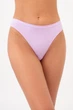 Трусы бразилиана женские бесшовные Giulia BRASILIAN BRIEFS COLOR S/M Violet-orchid bloom, трусики из микрофибры - изображение 6