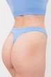 Трусики стрінги жіночі безшовні Giulia STRING BRIEFS COLOR S/M Blue-lacecap hydrangea, Стрінги жіночі - зображення 3