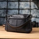Сумка кросс боди через плечо женская из натуральная кожи Vintage leather-23011 Черная - изображение 12