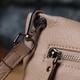 Сумка кросс боді через плече жіноча з натуральної шкіри Vintage leather-23005 Світлий тауп - зображення 12