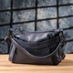 Сумка кросс боди через плечо женская из натуральная кожи Vintage leather-23019 Синяя - изображение 11