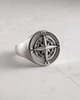 Серебряное кольцо COMPASS. POLAR STAR Reytel 1195630 22.5 - изображение 1