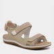 Sandały damskie plaskie Geox D52R6A-000EK-C6029 36 Beżowe (8054730382136) - obraz 2