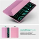 Чехол для планшета ArmorStandart Smart Fold Pen для Samsung Galaxy Tab S11 с креплением для стилуса Pink (ARM88429) - изображение 6