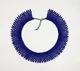 Колье-силянка из чешского матового бисера HatynkaUA Necklace 39 см Синий (SUN999_54) - изображение 1