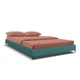 Ліжко двоспальне COSAS Mandarin Ocean 160x200 см Смарагдовий - зображення 5