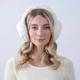 Хутряні навушники жіночі LuckyLOOK Мінк One Size Білий 929-678 - зображення 2