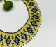 Колье-силянка из чешского бисера HatynkaUA Geometric Necklace 42 см Разноцветный (SUN999_02) - изображение 4
