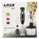 Блендер с измельчителем и венчиком A-PLUS 1545 4в1 300 Вт Black (30151343) - изображение 4