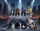 Набор фигурок Годзилла Мега Король монстров Mecha Godzilla Monster King 8 шт 10 см - изображение 2